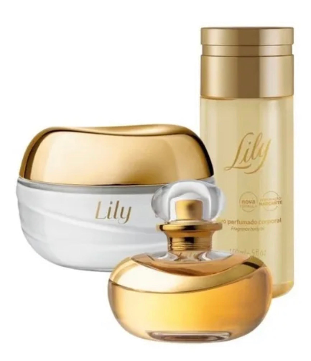 O Boticário LILY EAU DE PARFUM GIFT KIT + CREAM + BODY OIL