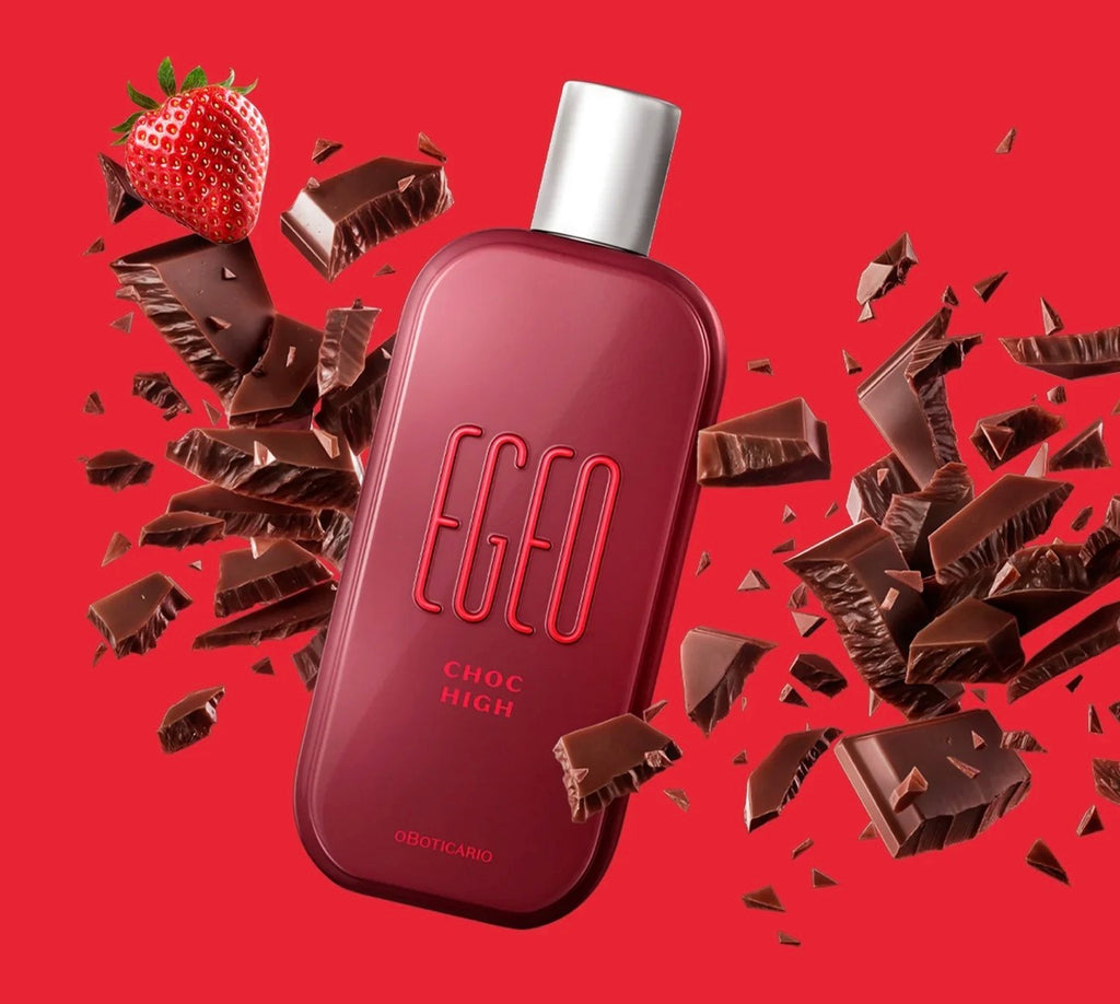 O Boticário EGEO CHOC HIGH KIT DUO EDT 90ML + BODY LOTION 250G + PHONE BAG