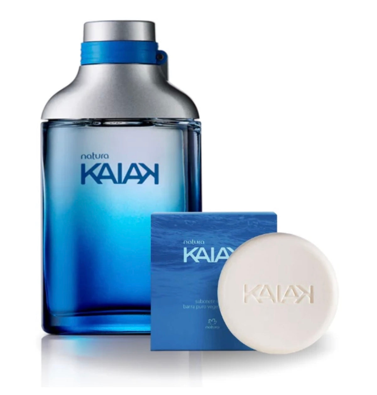 NATURA KIT KAIAK MALE DEO COLOGNE 100ML + BODY AND BEARD SOAP 90G