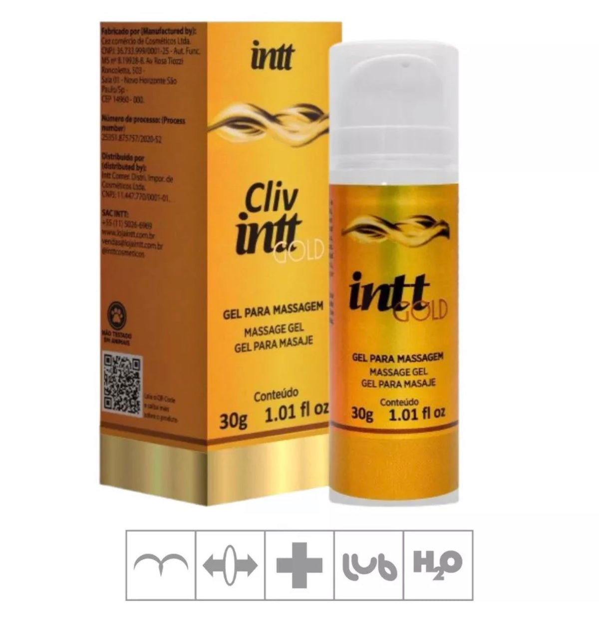 INTT CLIV GOLD ANAL DESENSITIZING GEL 30G